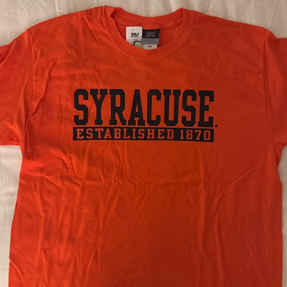 Syracuse T-shirt - Brand new, , unisex, tags attached! Go Orange!